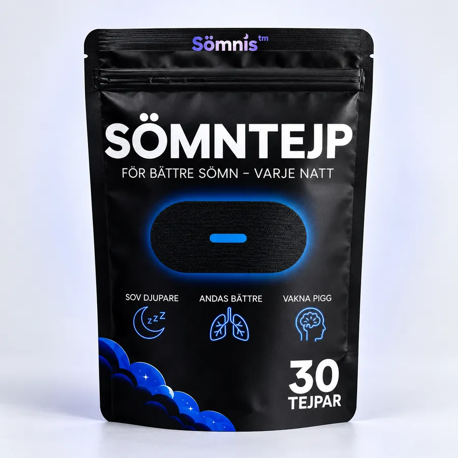Sömntejp – Muntejp för en lugnare och mer återhämtande sömn