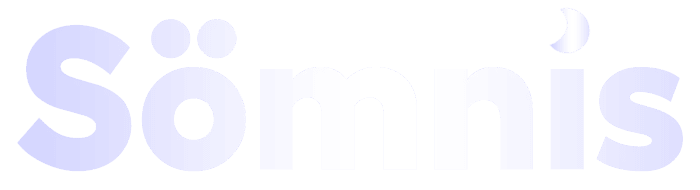 Sömnis vit logga