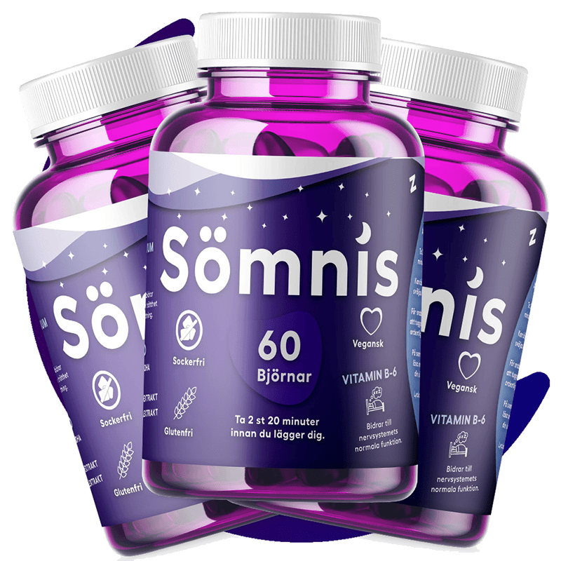 Sömnis Multi – tre burkar sömngummibjörnar